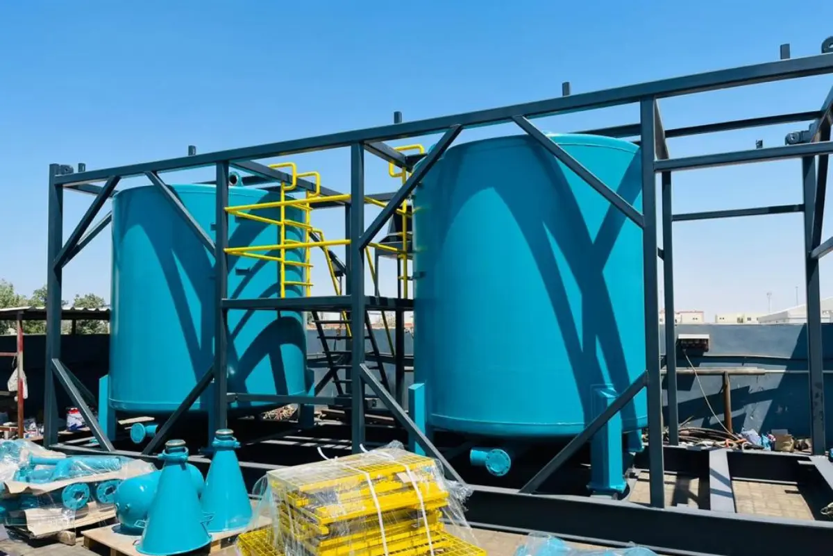 Industrial steel tanks